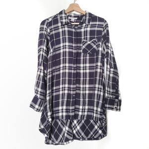 Motherhood Maternity | Soft Plaid Button Up Shirt